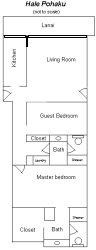  [Floor plan of Hale Pōhaku] 
