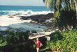  [Our bay at Hale Pōhaku with high winter waves] 