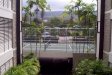 Inland toward tennis court from 2nd floor at Hale Pōhaku