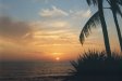  [Sunset from our HalePōhaku lānai] 