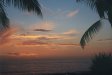  [Sunset from our HalePōhaku lānai] 