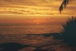  [Sunset from our HalePōhaku lānai] 