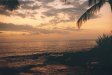  [Sunset afterglow from our HalePōhaku lānai] 