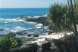  [Our beach and bay from lānai at Hale Pōhaku] 