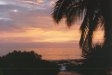  [Sun on horizon from our HalePōhaku lānai] 